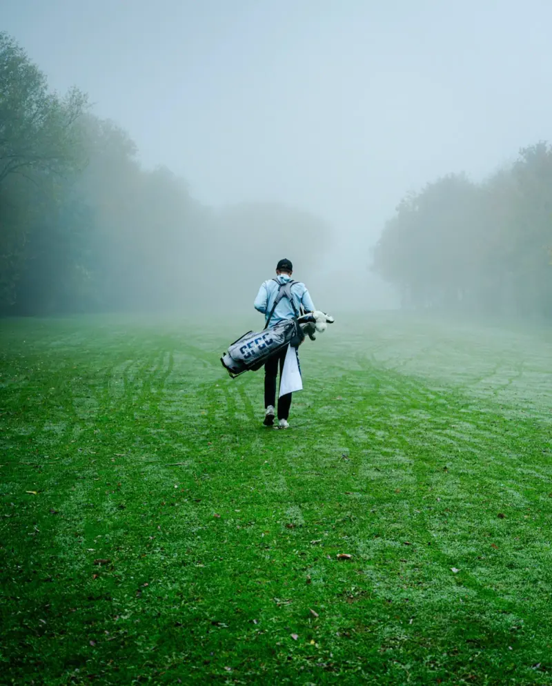 Golf lifestyle photography, outdoor brand still by OhBe