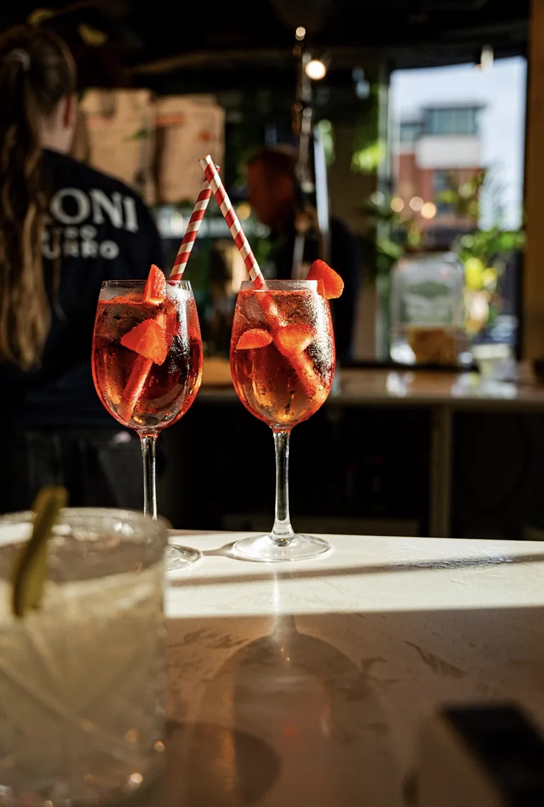 Aperol spritz lifestyle drink photography by OhBe