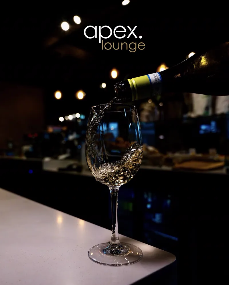 Wine at Apex Lounge